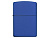 Зажигалка ZIPPO Classic с покрытием Royal Blue Matte, латунь/сталь, синяя, матовая, 38x13x57 мм - миниатюра - рис 2.