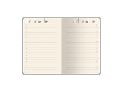 Ежедневник недатированный А5 Megapolis urban, синий - рис 2.