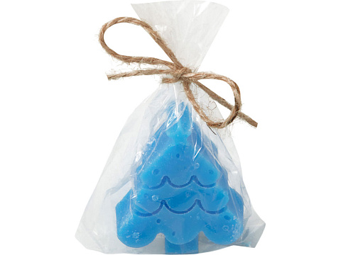 Свеча Елочка, синий - рис 6.